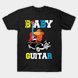 Baby Guitar T-Shirts for Little Musicians T-Shirt